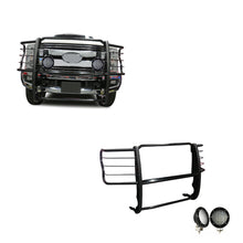 Load image into Gallery viewer, Black Horse Off Road 17FB28MA-PLFB Grille Guard Kit for Select Ford F-250 Super Duty, Ford F-350 Super Duty, Ford F-450 Super Duty, Ford F-550 Super Duty