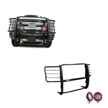 Load image into Gallery viewer, Black Horse Off Road 17FB28MA-PLFR Grille Guard Kit for Select Ford F-250 Super Duty, Ford F-350 Super Duty, Ford F-450 Super Duty, Ford F-550 Super Duty