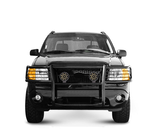 Black Horse Off Road 17FJ26MA-PLB Grille Guard Kit for Select Ford Explorer