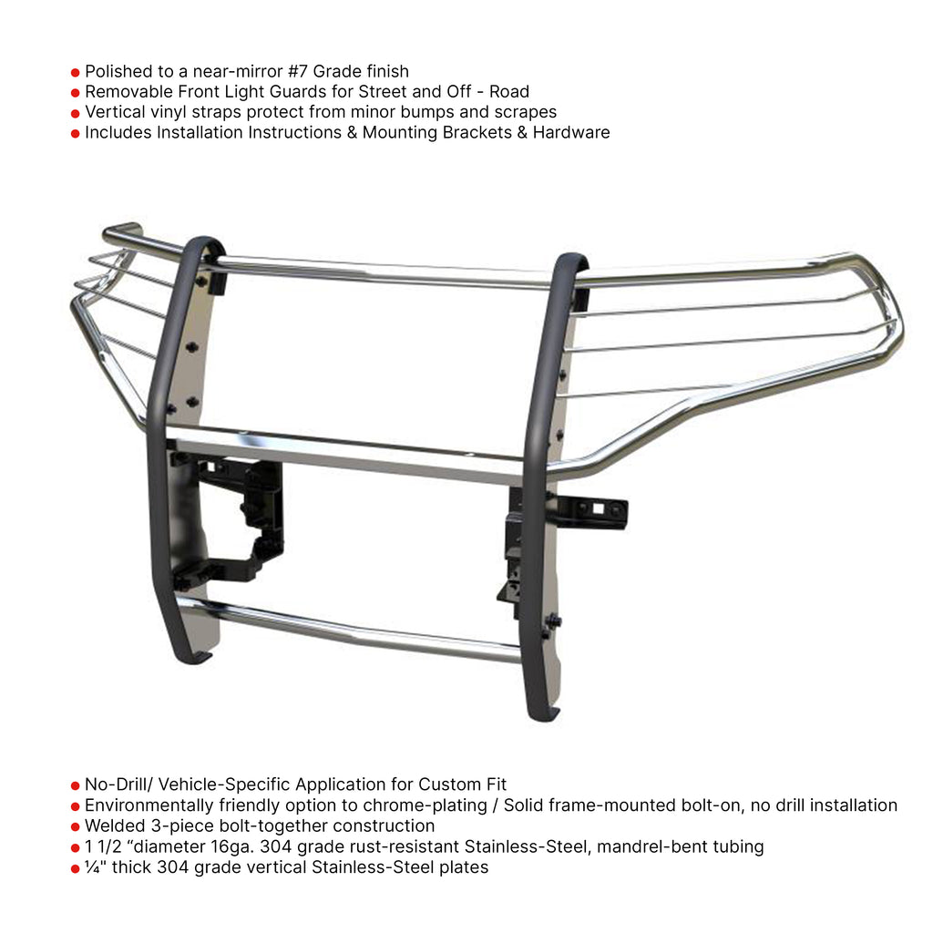 Black Horse Off Road 17FJ31MSS Grille Guard for Select Ford Explorer
