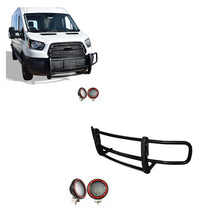 Load image into Gallery viewer, Black Horse Off Road 17FOTRMA-PLFR Spartan Grille Guard Kit for Select Ford Transit-150, Ford Transit-250, Ford Transit-350
