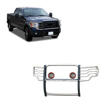 Load image into Gallery viewer, Black Horse Off Road 17FP30MSS-PLFR Grille Guard Kit for Select Ford F-150