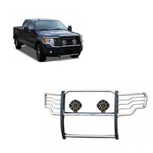 Load image into Gallery viewer, Black Horse Off Road 17FP32MSS-PLB Grille Guard Kit for Select Ford F-150