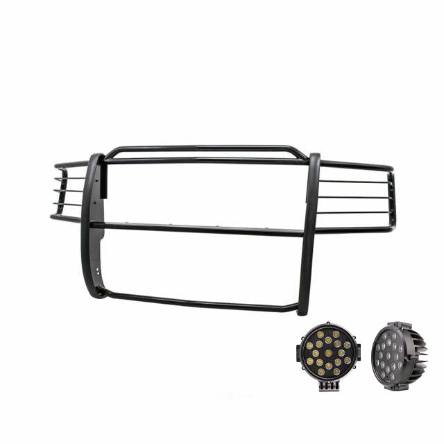Black Horse Off Road 17FR20MA-PLB Grille Guard Kit for Select Ford Ranger