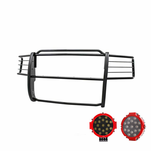 Black Horse Off Road 17FR20MA-PLR Grille Guard Kit for Select Ford Ranger