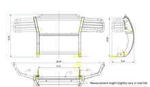 Load image into Gallery viewer, Black Horse Off Road 17FR20MA Grille Guard for Select Ford Ranger