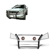 Load image into Gallery viewer, Black Horse Off Road 17G80330MSS-PLFR Grille Guard Kit for Select Lexus RX330, Lexus RX350
