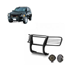 Load image into Gallery viewer, Black Horse Off Road 17GD26MA-PLB Grille Guard Kit for Select GMC Envoy, GMC Envoy XL