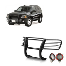 Load image into Gallery viewer, Black Horse Off Road 17GD26MA-PLFR Grille Guard Kit for Select GMC Envoy, GMC Envoy XL