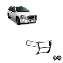 Load image into Gallery viewer, Black Horse Off Road 17GD26MSS-PLFB Grille Guard Kit for Select GMC Envoy