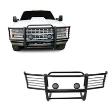 Load image into Gallery viewer, Black Horse Off Road 17GJ23MA-PLFB Grille Guard Kit for Select Chevrolet Silverado, Chevrolet Suburban 1500, Chevrolet Tahoe, GMC Yukon