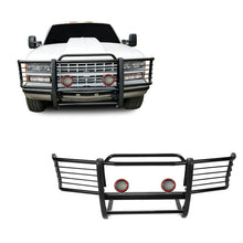 Load image into Gallery viewer, Black Horse Off Road 17GJ23MA-PLFR Grille Guard Kit for Select Chevrolet Silverado, Chevrolet Suburban 1500, Chevrolet Tahoe, GMC Yukon