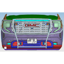 Load image into Gallery viewer, Black Horse Off Road 17GS13MA Grille Guard for Select GMC Sierra