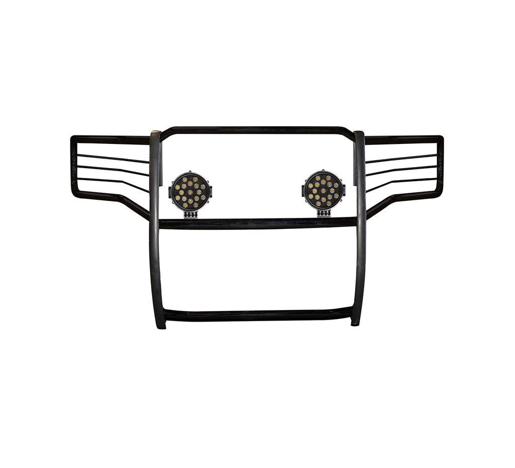 Black Horse Off Road 17GS14MA-PLB Grille Guard Kit for Select GMC Sierra HD, GMC Sierra HD
