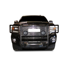 Load image into Gallery viewer, Black Horse Off Road 17GS14MA-PLFB Grille Guard Kit for Select GMC Sierra HD, GMC Sierra HD