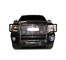 Load image into Gallery viewer, Black Horse Off Road 17GS14MA-PLFR Grille Guard Kit for Select GMC Sierra HD, GMC Sierra HD