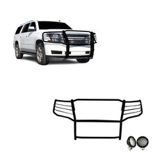 Load image into Gallery viewer, Black Horse Off Road 17GT20MA-PLFB Grille Guard Kit for Select Chevrolet Tahoe