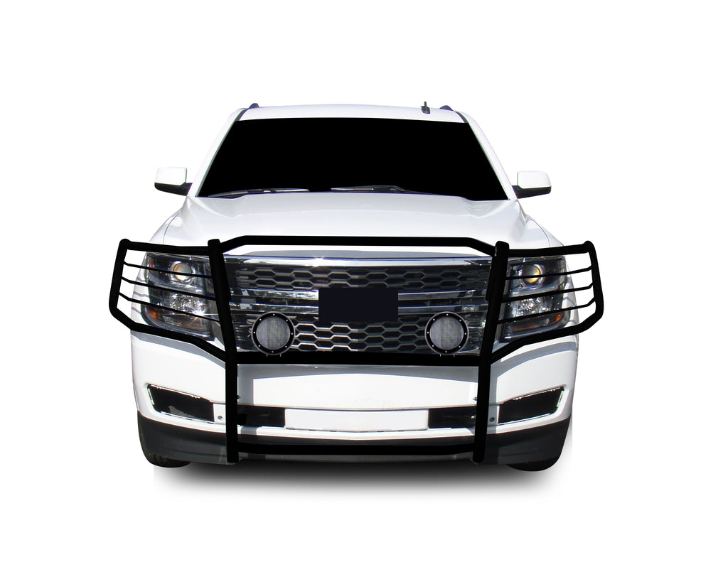 Black Horse Off Road 17GT20MA-PLFB Grille Guard Kit for Select Chevrolet Tahoe