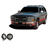 Load image into Gallery viewer, Black Horse Off Road 17GT23MA-PLFB Grille Guard Kit for Select Chevrolet Silverado 1500, Chevrolet Suburban 1500, Chevrolet Tahoe, GMC Yukon, GMC Yukon XL