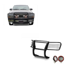Load image into Gallery viewer, Black Horse Off Road 17GT23MA-PLFR Grille Guard Kit for Select Chevrolet Silverado 1500, Chevrolet Suburban 1500, Chevrolet Tahoe, GMC Yukon, GMC Yukon XL