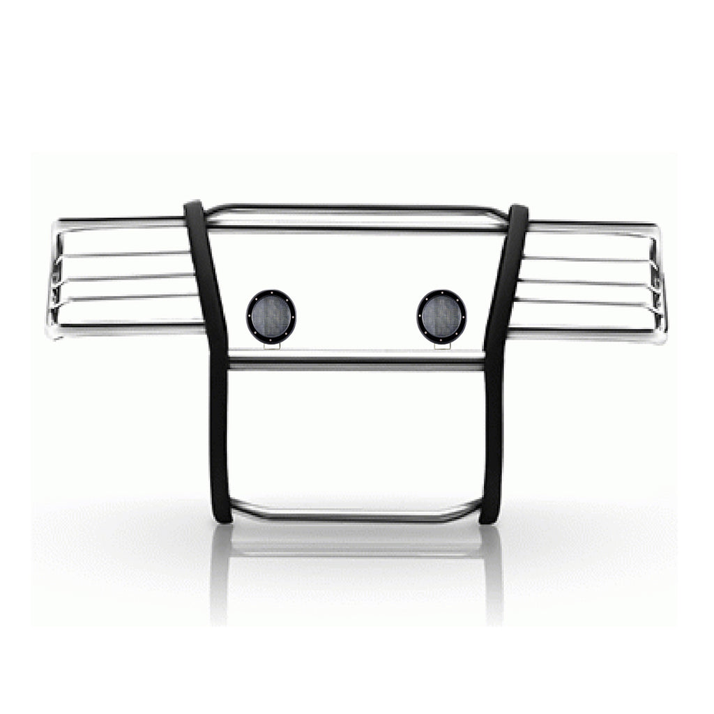 Black Horse Off Road 17GT23MSS-PLFB Grille Guard Kit for Select Chevrolet Silverado 1500, Chevrolet Suburban 1500, Chevrolet Tahoe, GMC Yukon, GMC Yukon XL