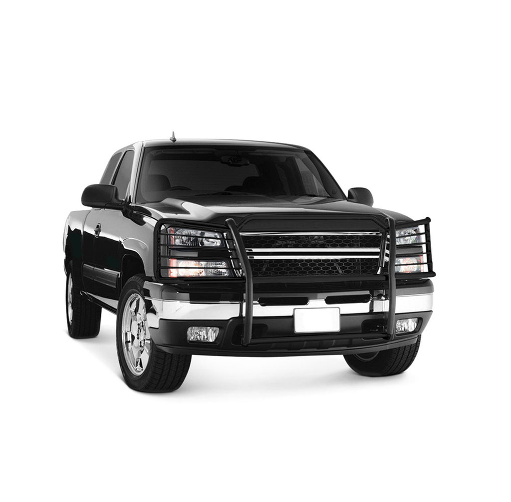 Black Horse Off Road 17GT25MA Grille Guard for Select Chevrolet Avalanche 1500, Chevrolet Silverado 1500, Chevrolet Silverado HD Classic, Chevrolet Silverado 2500, Chevrolet Silverado HD Classic