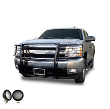 Load image into Gallery viewer, Black Horse Off Road 17GT27MA-PLFB Grille Guard Kit for Select Chevrolet Silverado 1500, Chevrolet Silverado LD