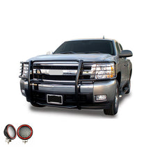 Load image into Gallery viewer, Black Horse Off Road 17GT27MA-PLFR Grille Guard Kit for Select Chevrolet Silverado 1500, Chevrolet Silverado LD