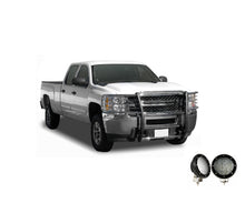 Load image into Gallery viewer, Black Horse Off Road 17GT27MSS-PLFB Grille Guard Kit for Select Chevrolet Silverado 1500, Chevrolet Silverado LD