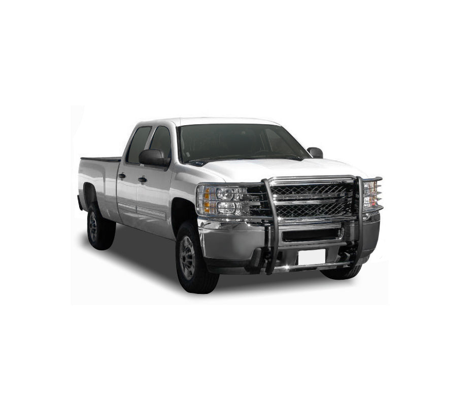 Black Horse Off Road 17GT27MSS Grille Guard for Select Chevrolet Silverado 1500, Chevrolet Silverado LD