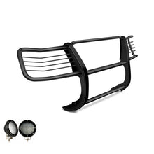 Load image into Gallery viewer, Black Horse Off Road 17GT28MA-PLFB Grille Guard Kit for Select Chevrolet Silverado HD, Chevrolet Silverado HD
