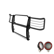 Load image into Gallery viewer, Black Horse Off Road 17GT28MA-PLFR Grille Guard Kit for Select Chevrolet Silverado HD, Chevrolet Silverado HD