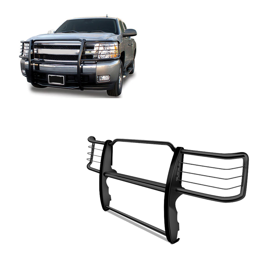 Black Horse Off Road 17GT28MA Grille Guard for Select Chevrolet Silverado HD, Chevrolet Silverado HD