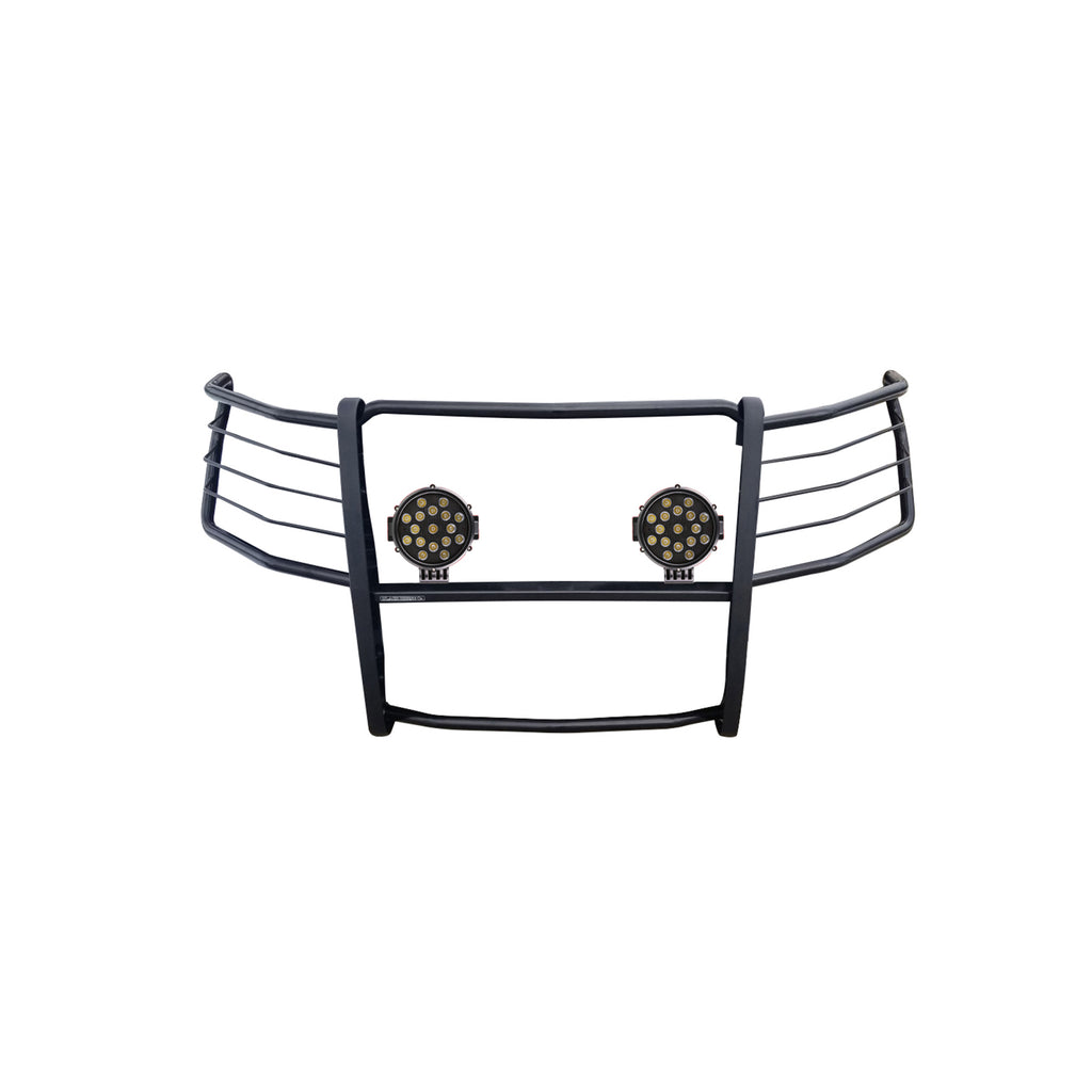 Black Horse Off Road 17GT29MA-PLB Grille Guard Kit for Select Chevrolet Silverado 1500, Chevrolet Silverado LTD