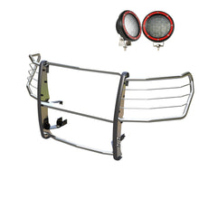 Load image into Gallery viewer, Black Horse Off Road 17GT29MSS-PLFR Grille Guard Kit for Select Chevrolet Silverado