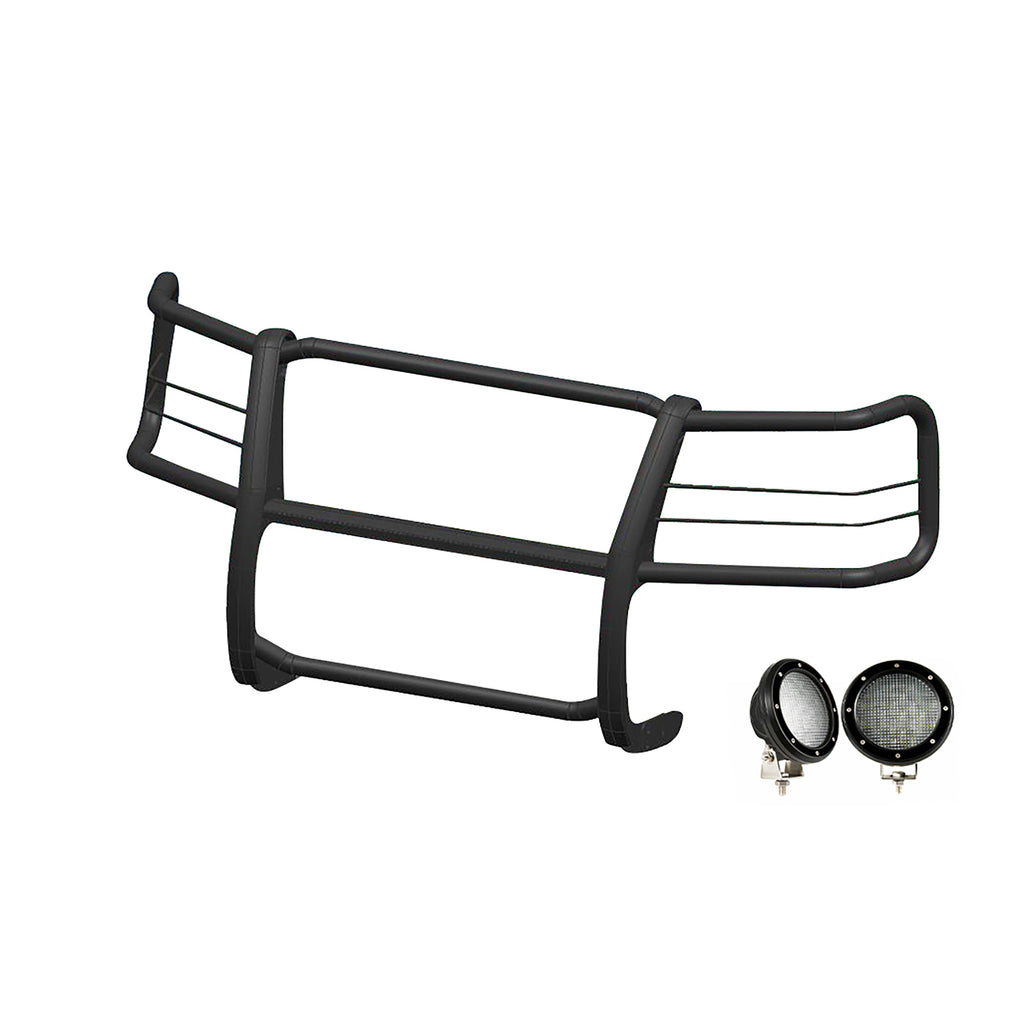 Black Horse Off Road 17GV02MA-PLFB Grille Guard Kit for Select Chevrolet Express 1500, Chevrolet Express 2500, Chevrolet Express