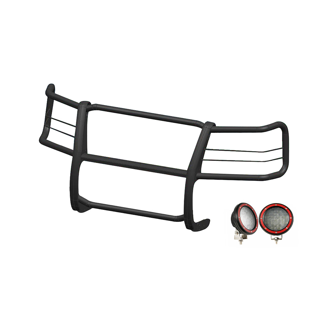 Black Horse Off Road 17GV02MA-PLFR Grille Guard Kit for Select Chevrolet Express 1500, Chevrolet Express 2500, Chevrolet Express