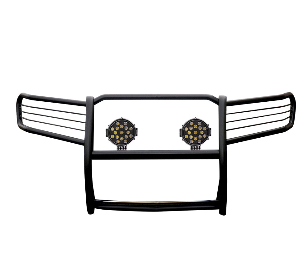 Black Horse Off Road 17H151400MA-PLB Grille Guard Kit for Select Honda Pilot