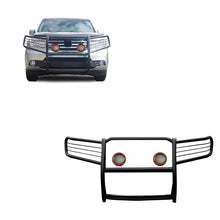 Load image into Gallery viewer, Black Horse Off Road 17H151400MA-PLFR Grille Guard Kit for Select Honda Pilot