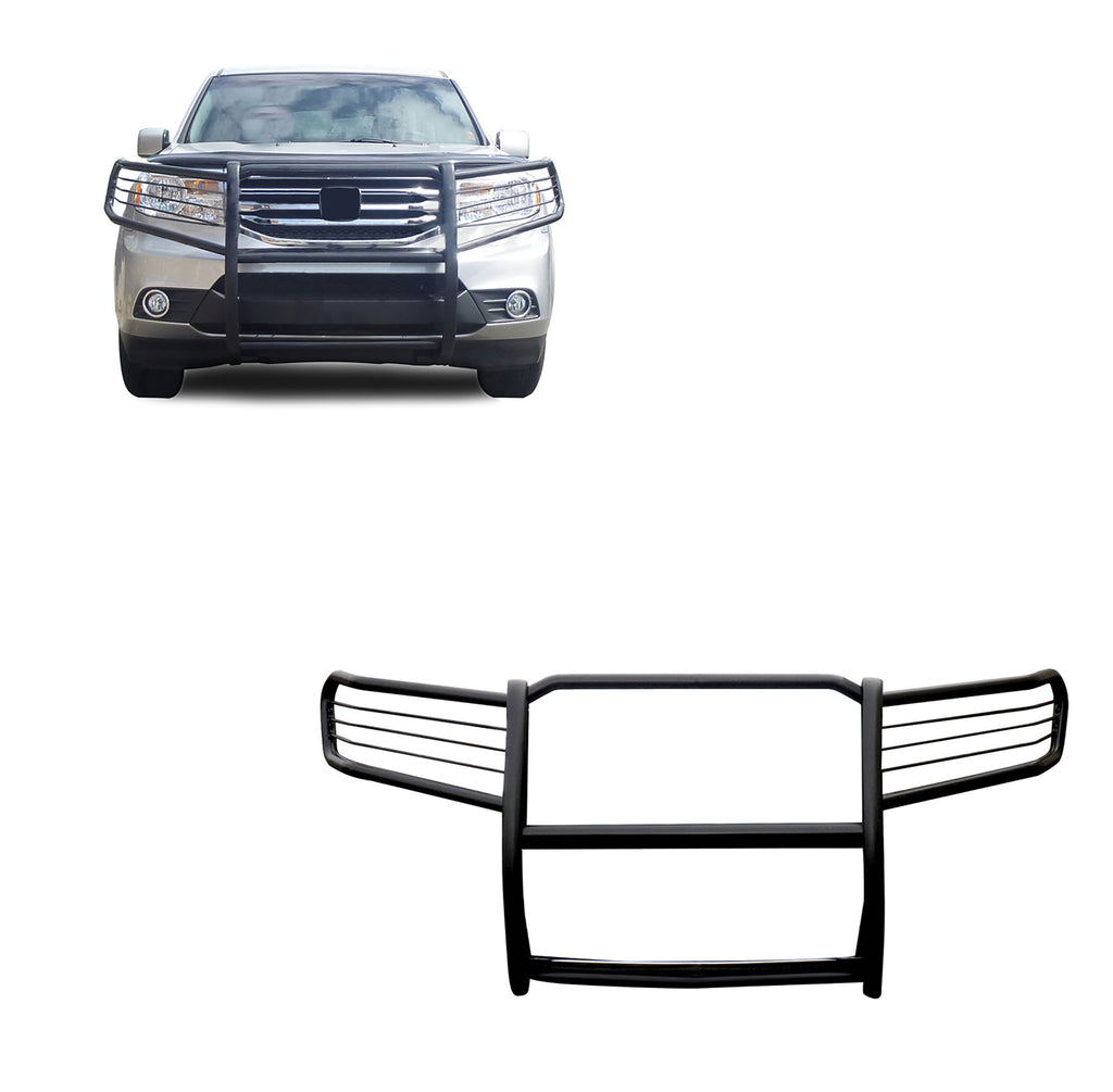 Black Horse Off Road 17H151400MA Grille Guard for Select Honda Pilot