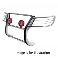 Black Horse Off Road 17H151402MSS-PLR Grille Guard Kit for Select Honda Pilot