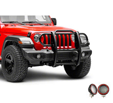 Load image into Gallery viewer, Black Horse Off Road 17JPJLMA-PLFR Grille Guard Kit for Select Jeep Gladiator, Jeep Wrangler