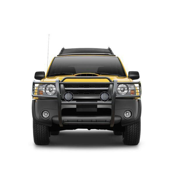 Black Horse Off Road 17NI26MA-PLFB Grille Guard Kit for Select Nissan Frontier, Nissan Xterra