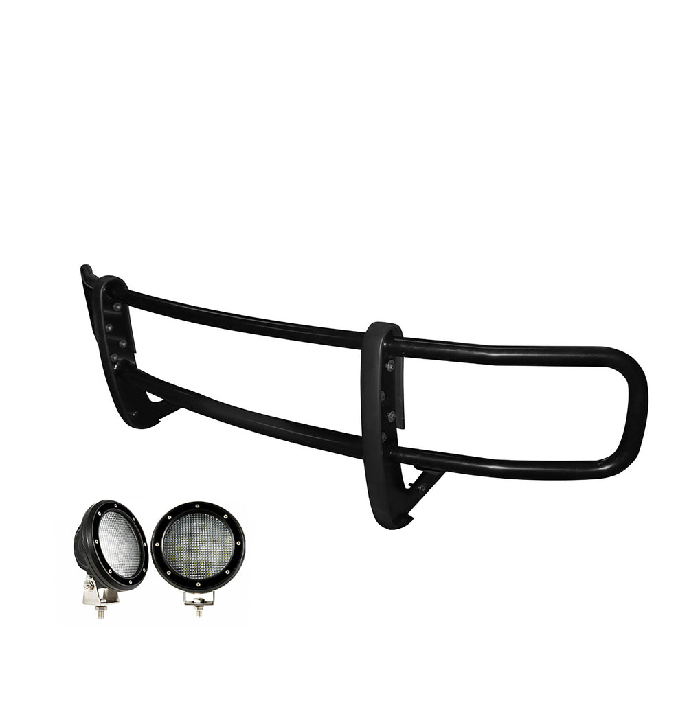Black Horse Off Road 17NINVMA-PLFB Spartan Grille Guard Kit for Select Nissan NV1500, Nissan NV2500, Nissan NV3500