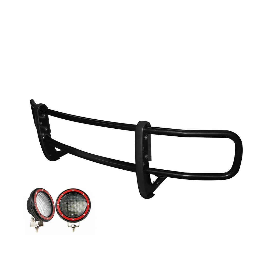 Black Horse Off Road 17NINVMA-PLFR Spartan Grille Guard Kit for Select Nissan NV1500, Nissan NV2500, Nissan NV3500