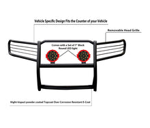 Load image into Gallery viewer, Black Horse Off Road 17NR26MA-PLR Grille Guard Kit for Select Nissan Armada, Nissan TITAN