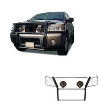 Load image into Gallery viewer, Black Horse Off Road 17NR26MSS-PLB Grille Guard Kit for Select Nissan Armada, Nissan TITAN