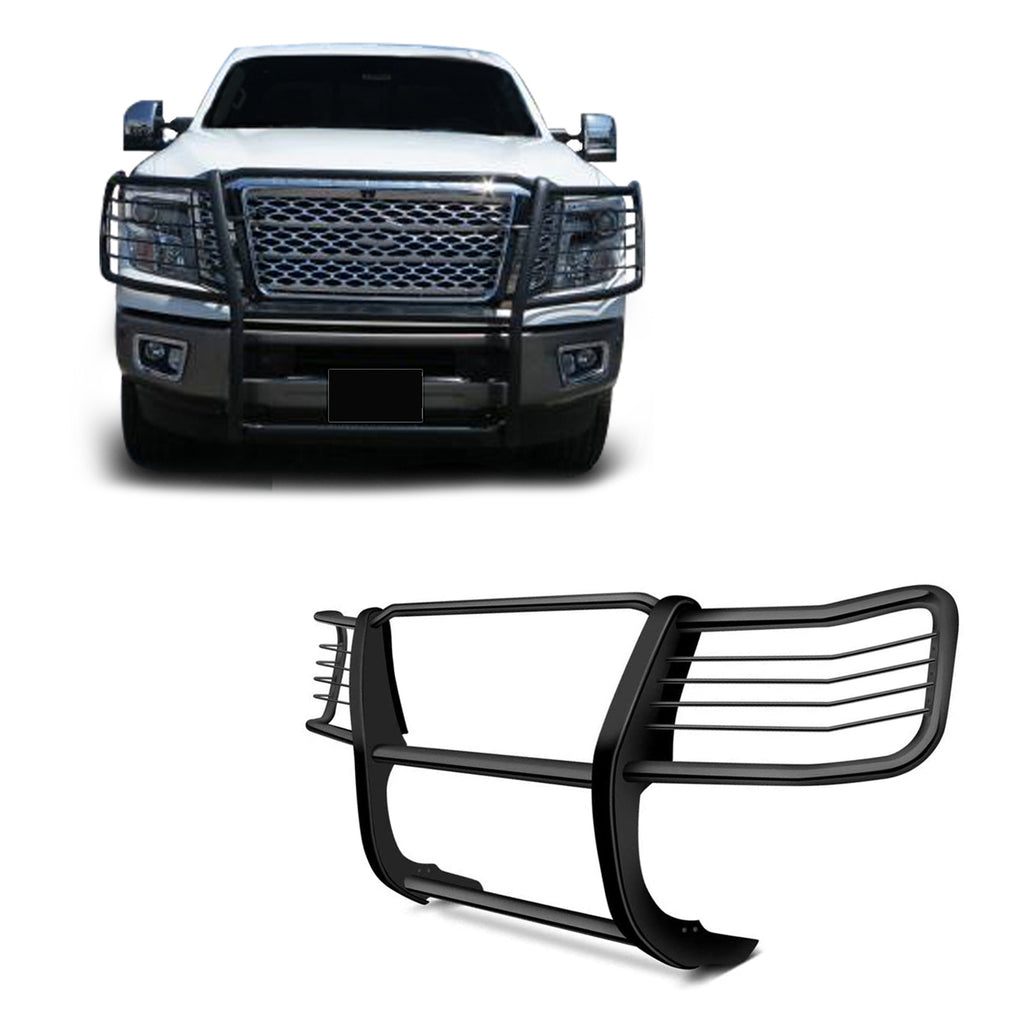 Black Horse Off Road 17NR27MA Grille Guard for Select Nissan TITAN