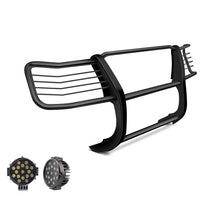 Load image into Gallery viewer, Black Horse Off Road 17NR28MA-PLB Grille Guard Kit for Select Nissan TITAN XD