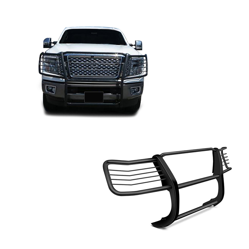 Black Horse Off Road 17NR28MA Grille Guard for Select Nissan TITAN XD